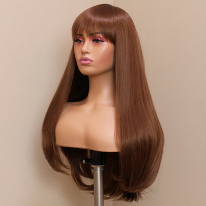 Madam Bang - Chestnut Brown Couture