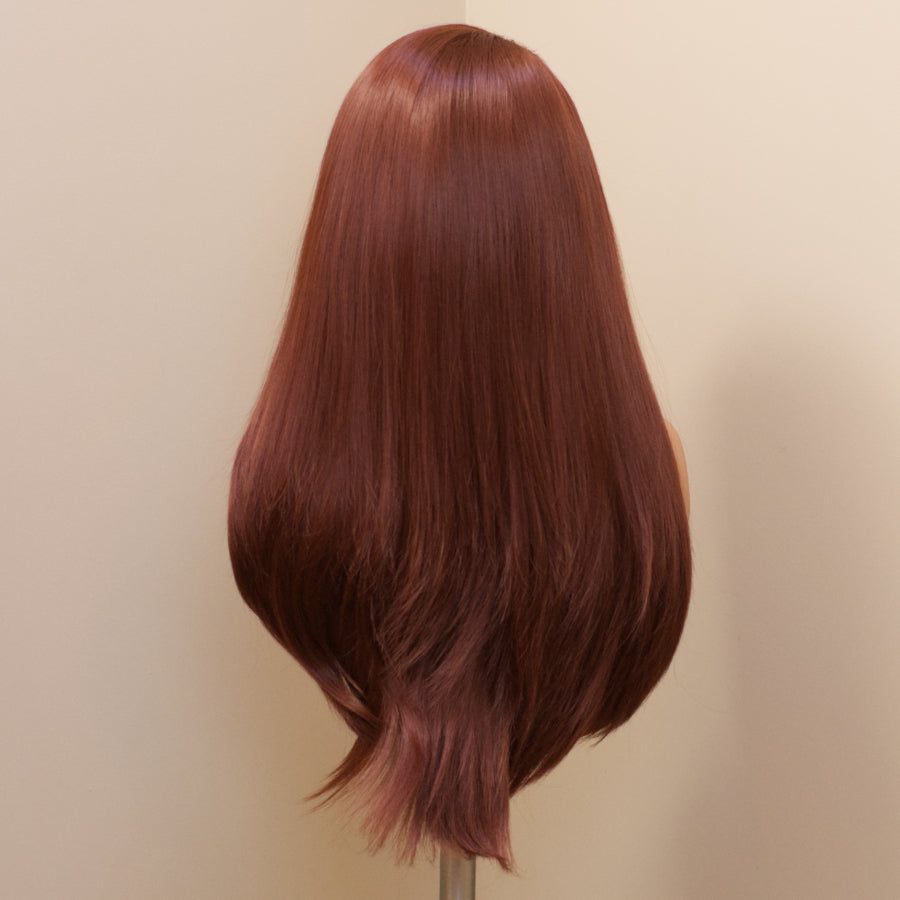 Madam Bang - Mahogany Auburn Couture