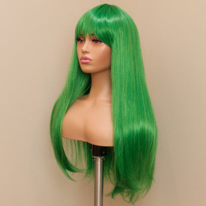 Madam Bang - Vivid Parakeet Green