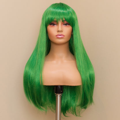 Madam Bang - Vivid Parakeet Green