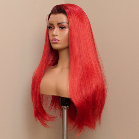 Miss Provocateur - Vivid Cardinal Red (Rooted)