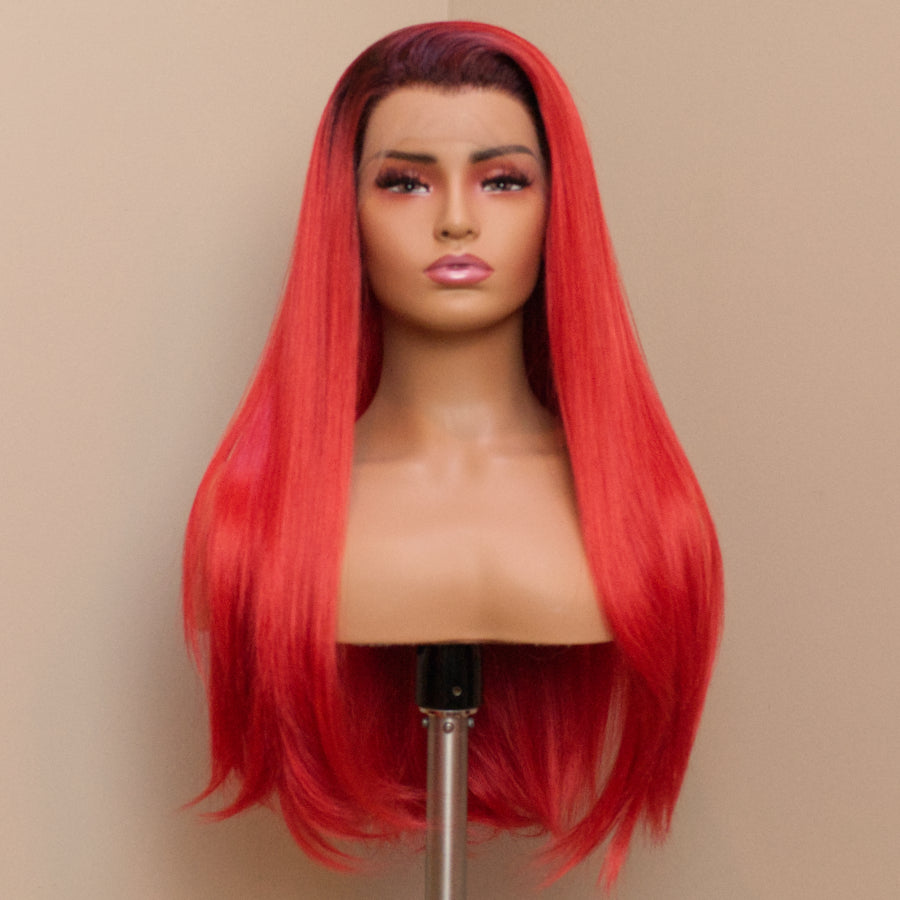 Miss Provocateur - Vivid Cardinal Red (Rooted)